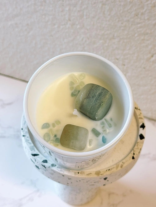 Energy Crystal Scented Candle