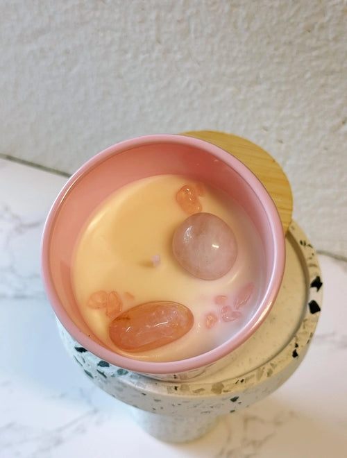 Energy Crystal Scented Candle