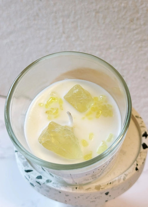 Energy Crystal Scented Candle
