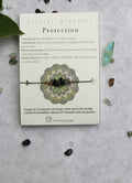 Protection Crystal Bracelet With Affirmation