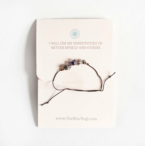 Empath Crystal Ankle Bracelet Casual Minimal Tie Closure